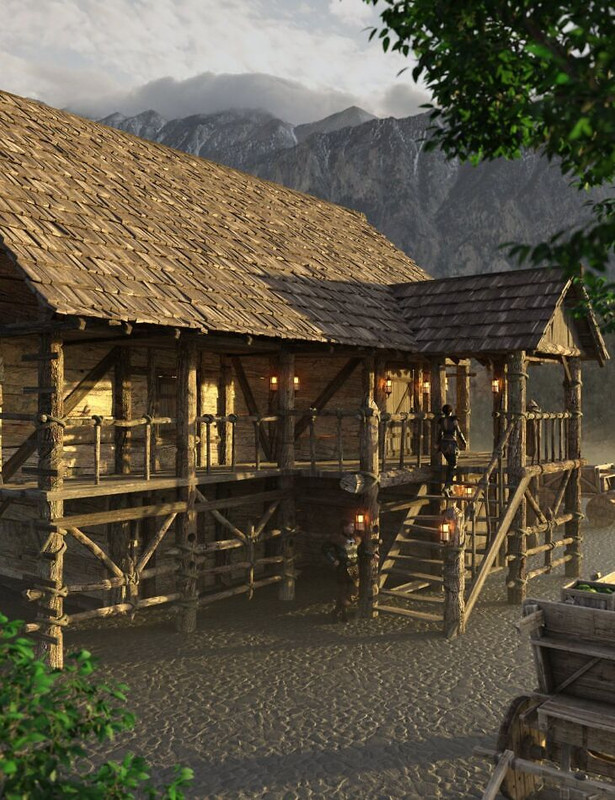 Tiled Cabins