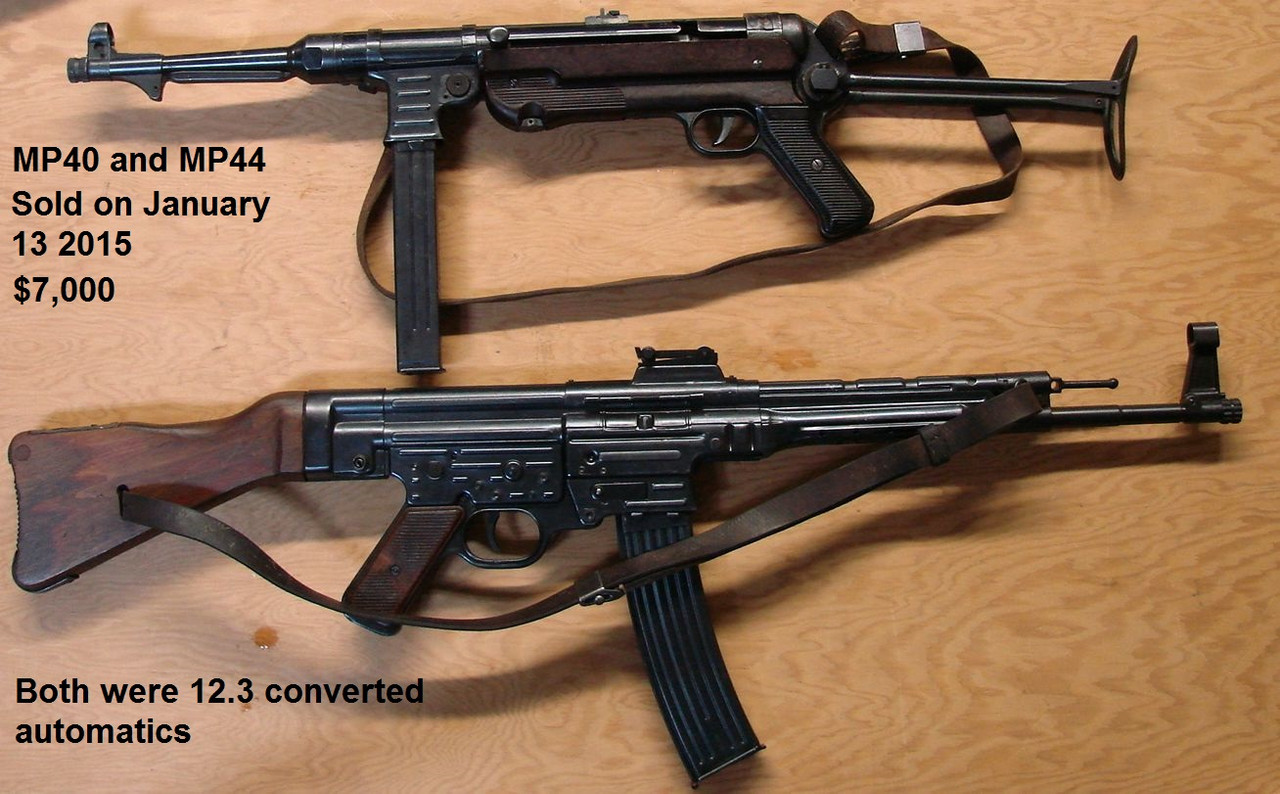 #2 Erma assembled MP40 and MP44