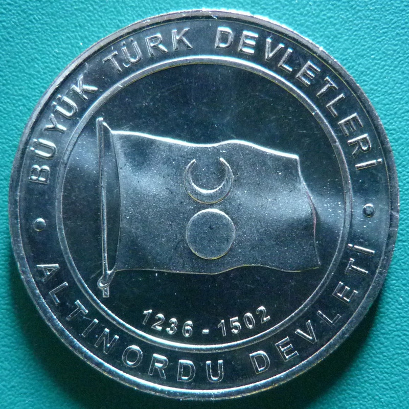 Turquía. Los Dieciséis Grandes Imperios Turcos TUR-1-Kurus-2015-Horda-de-Oro-rev