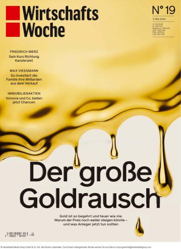 Cover: WirtschaftsWoche No 19 vom 03  Mai 2024