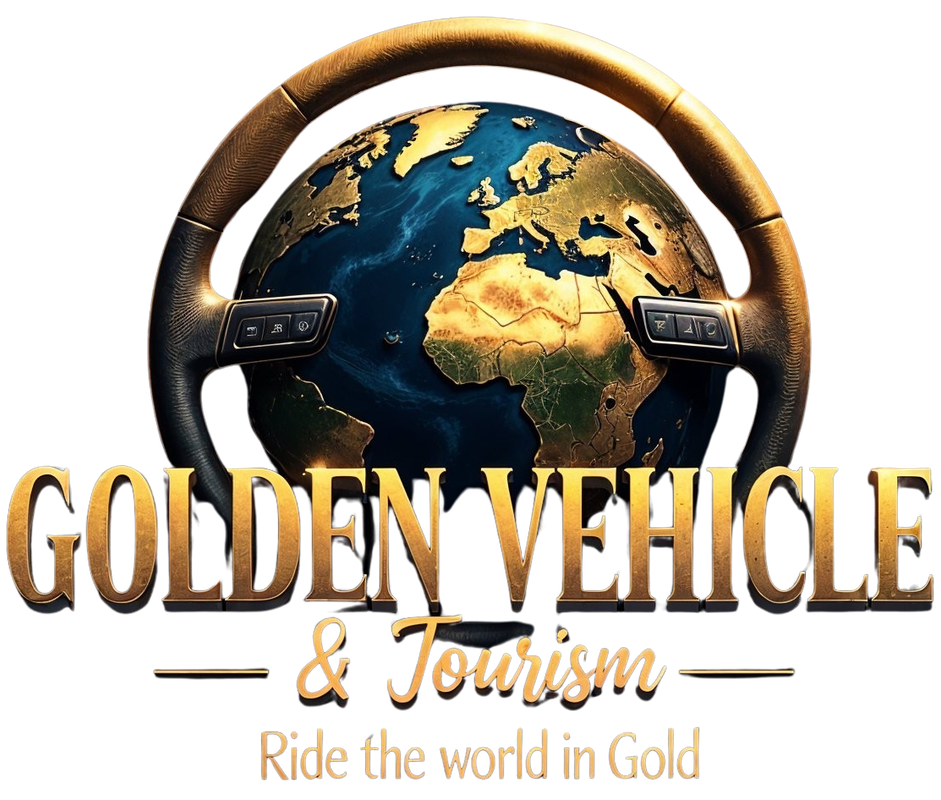 Golden Vehicle & Tourism Logo