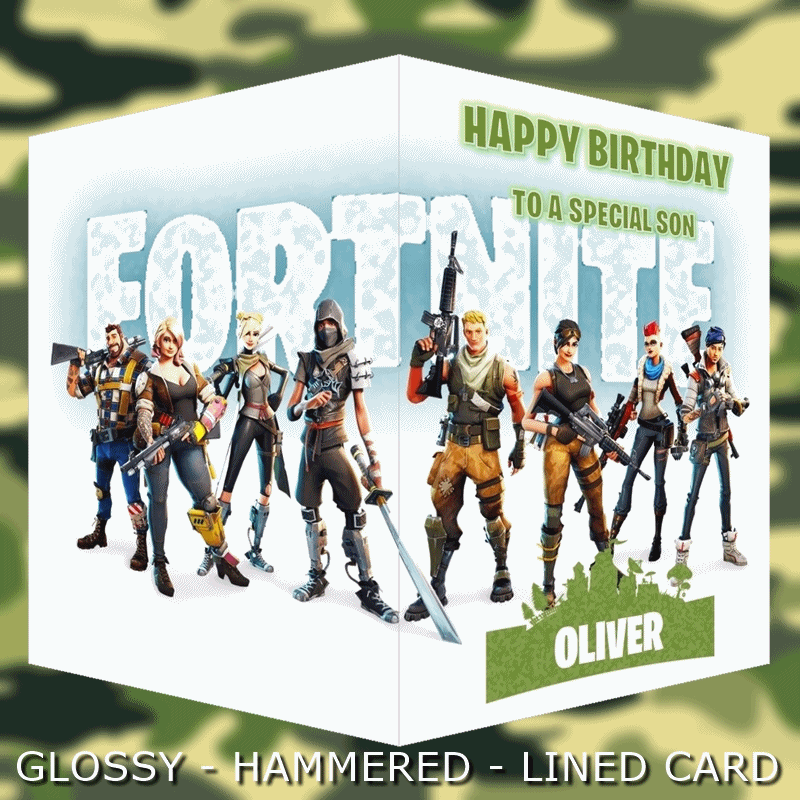 Ajicukrik Fortnite Happy Birthday Gif
