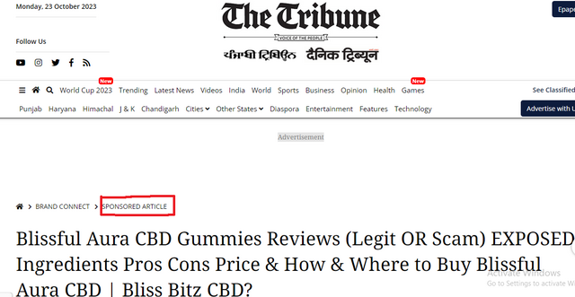 Blue Vibe CBD Gummies Reviews SCAM Exposed Important User Warning Fake Article