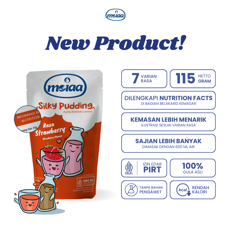 MOIAA Silky Pudding 115 gram