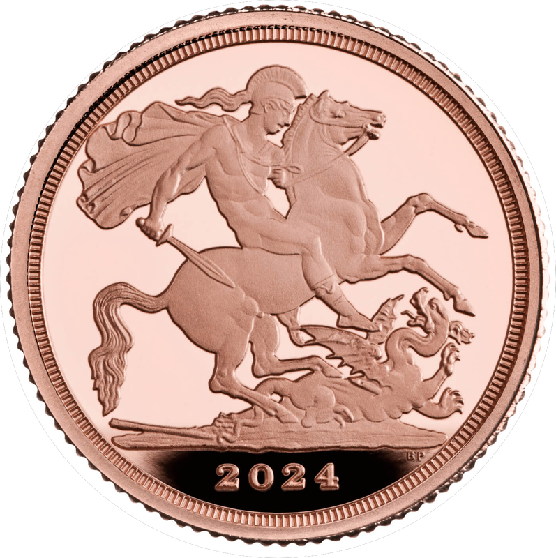 2024 Proof Shield Quarter Sovereign Reverse