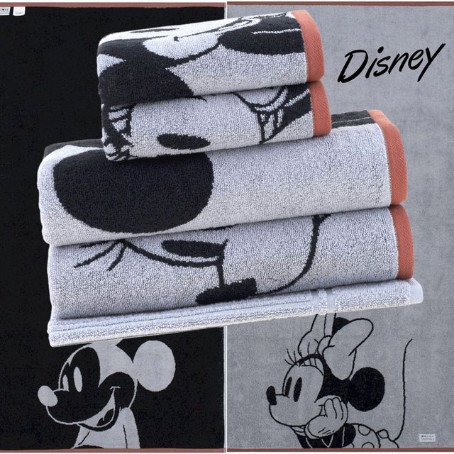 Jogo De Banho Mickey e Minnie 5 Peças – Casa & Conforto By Buddemeyer – Casa & Conforto + Disney