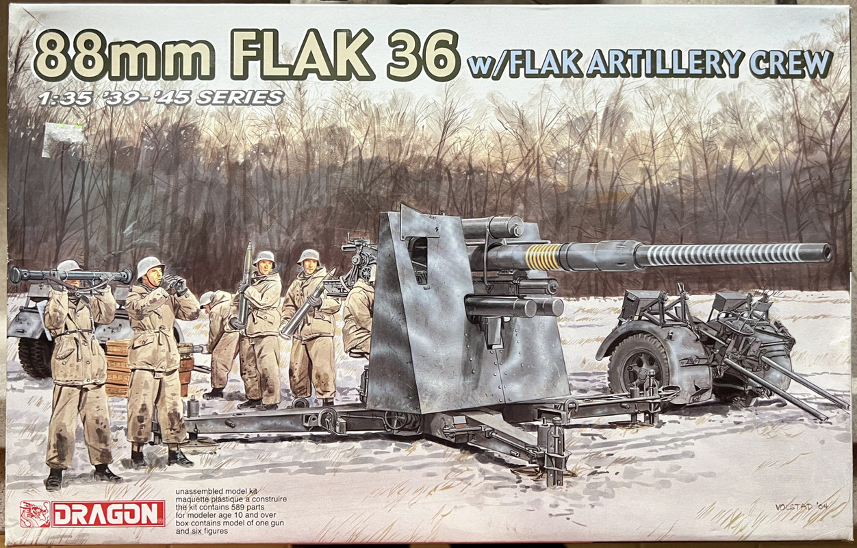 88mm FLAK 36 (Dragon)