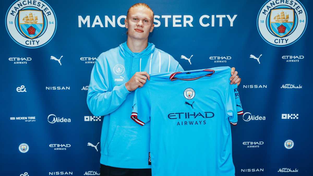 Manchester City confirma el fichaje de Erling Haaland