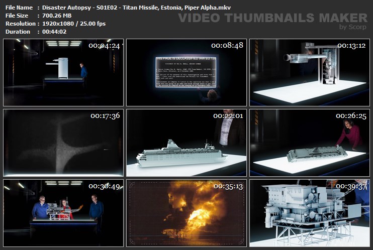 Disaster Autopsy - S01E02 - Titan Missile, Estonia, Piper Alpha.mkv