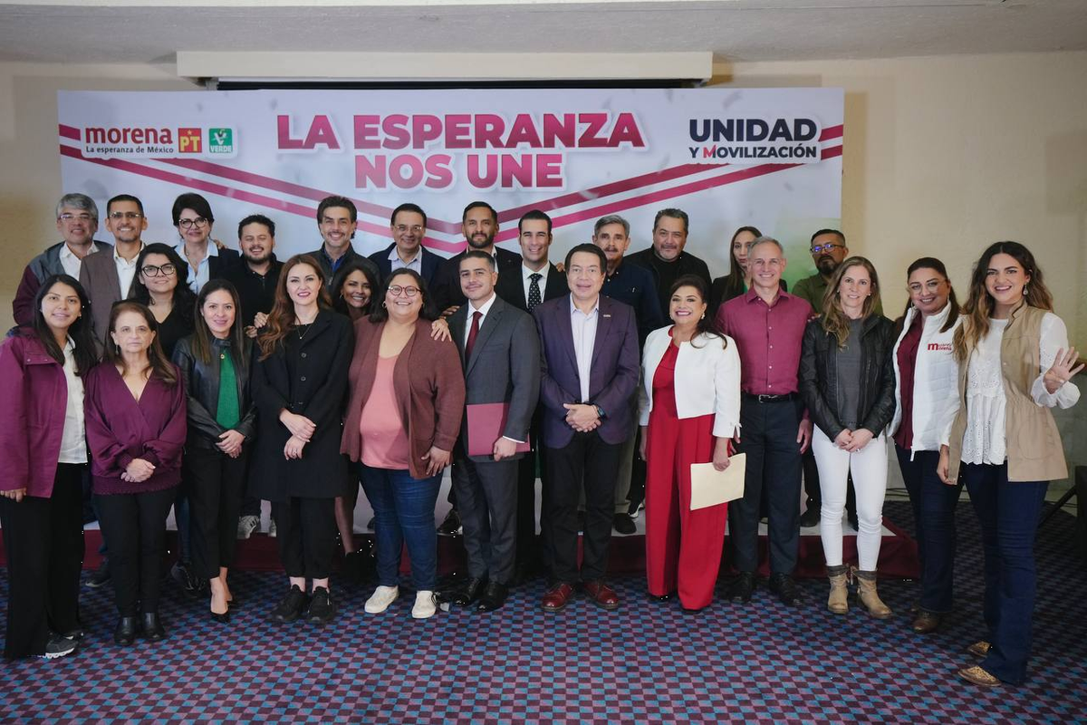 Omar García Harfuch y Clara Brugada encabezan preferencias de Morena por CDMX