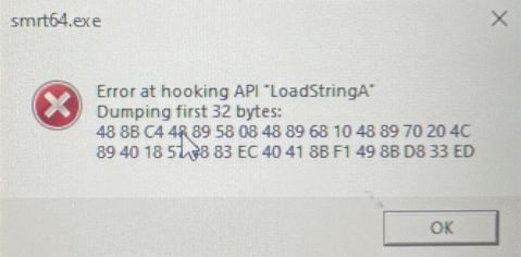 Smartguard error 10/5