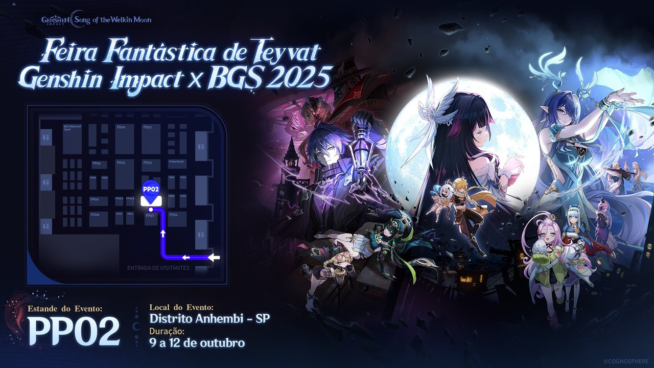 Genshin Impact desembarca en BGS 2025 con una experiencia lunar épica