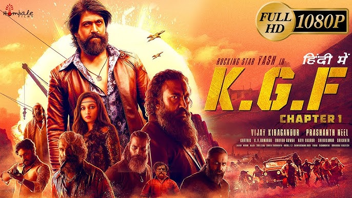 K.G.F Chapter 1 (2018) Hindi Dubbed WEB-DL – 1080P – 720p – 480p Download