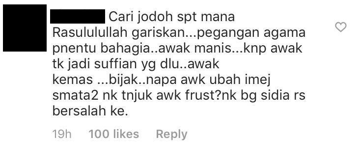 mak cik bawang tegur sufian suhaimi selekeh