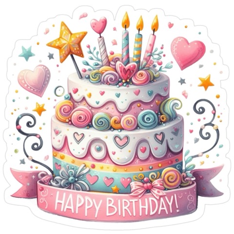Birthday-Cake-Pink-Hearts