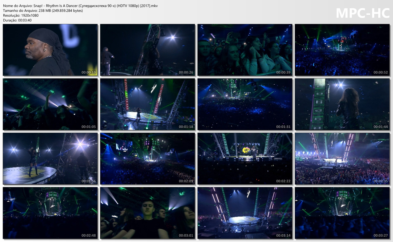 Snap! - Rhythm Is A Dancer (Супердискотека 90-x) (HDTV 1080p) [02.12.2017]
