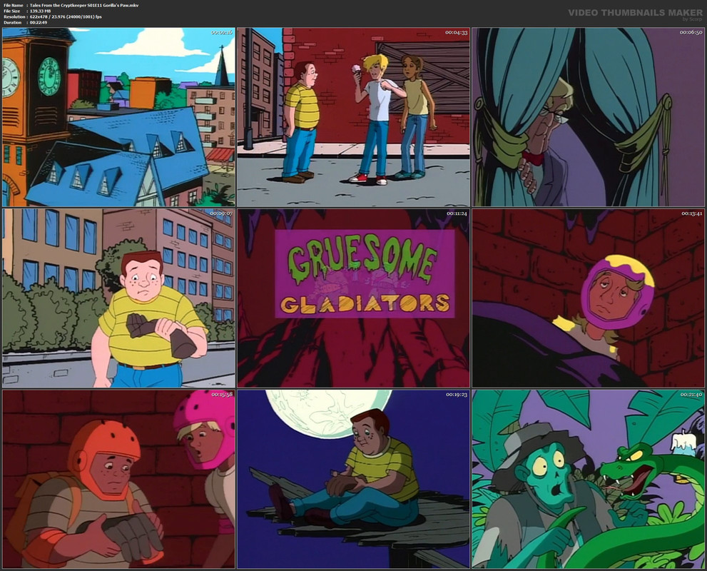 Tales From the Cryptkeeper S01E11 Gorilla's Paw.mkv