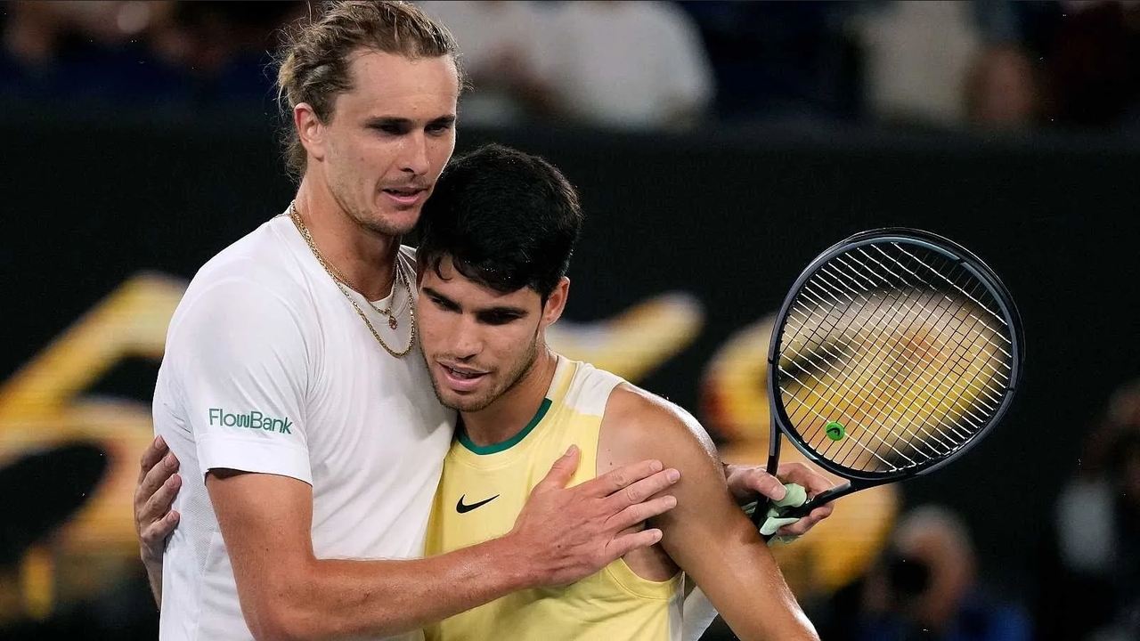 Zverev vence a Alcaraz y avanza de las semifinales del Abierto de Australia 2024