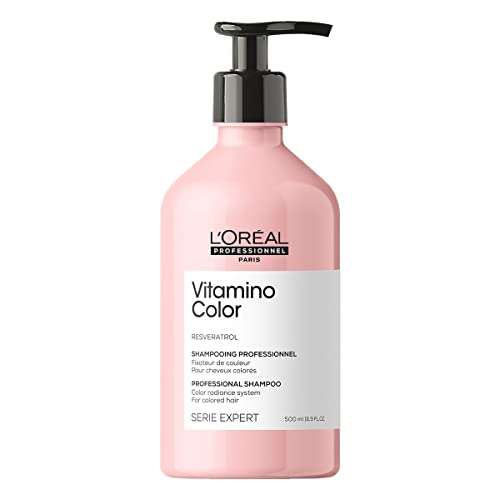 Amazon: Shampoo para Cabello Teñido, Evita el Deslave y Mantiene un Color más Intenso por 8 semanas con Resveratrol