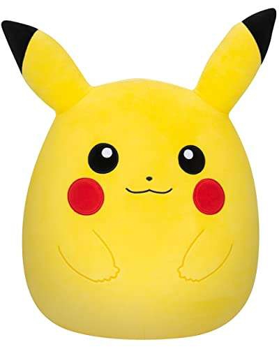 Amazon: Squishmallows Pokemon Pikachu - Peluche de 14 Pulgadas 
