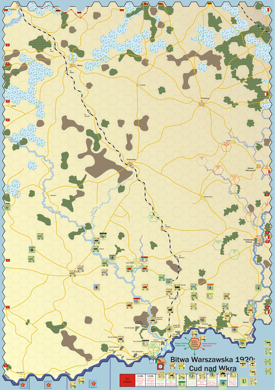 Nowa Wkra 1920 etap 3 połowa po walkach Rosjan