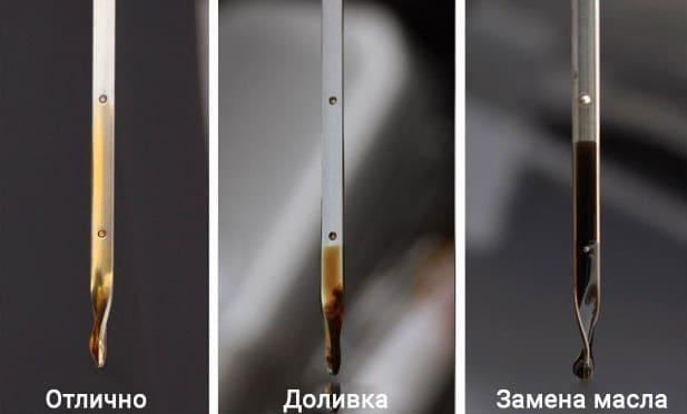 Проверка масла