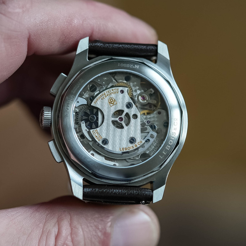 Lebois and co Heritage Chronograph Atelier Coquille doeuf grand feu enamel dial review 3 2048x2048