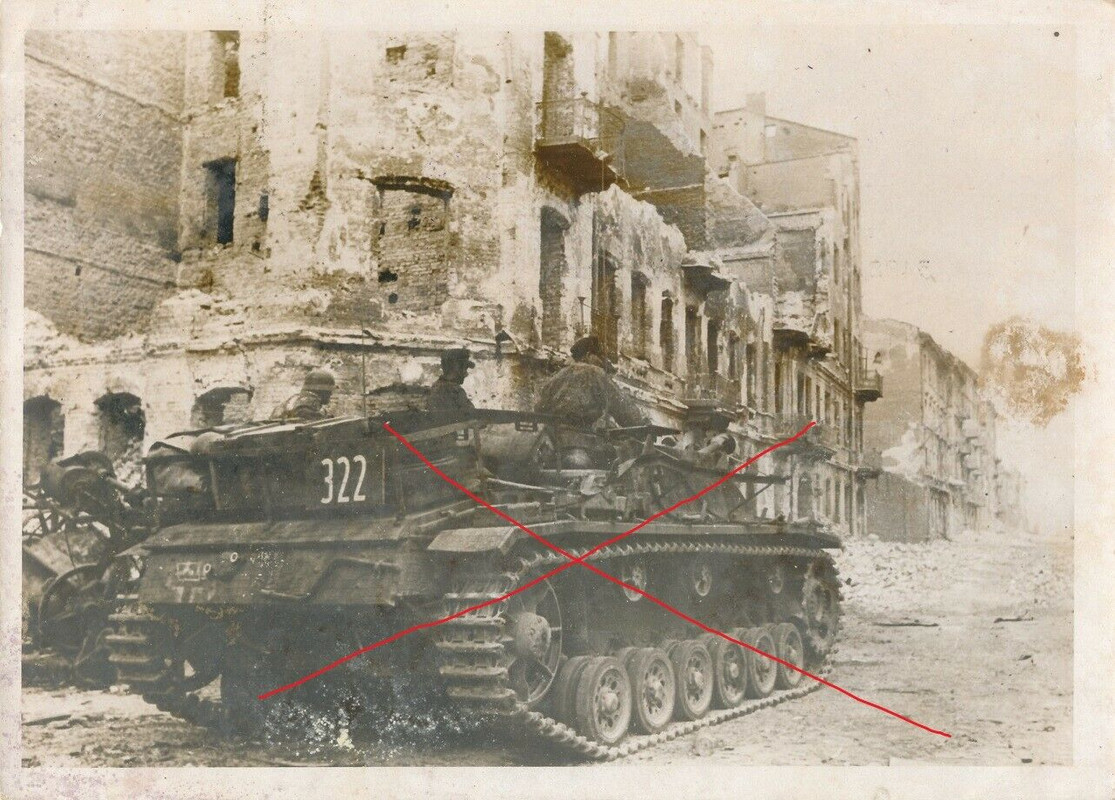 Panzer Stug Sturmgeschütz Warschau Warschauer Aufstand Polen