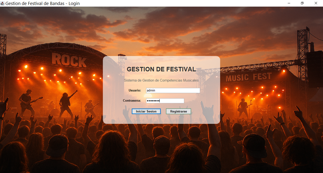Sistema Concurso Bandas