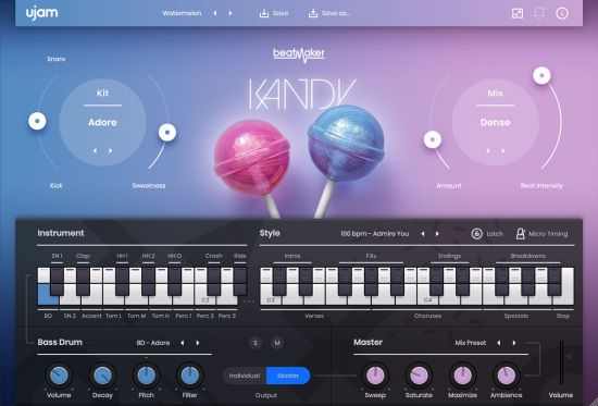 uJAM Beatmaker KANDY v2.3.0