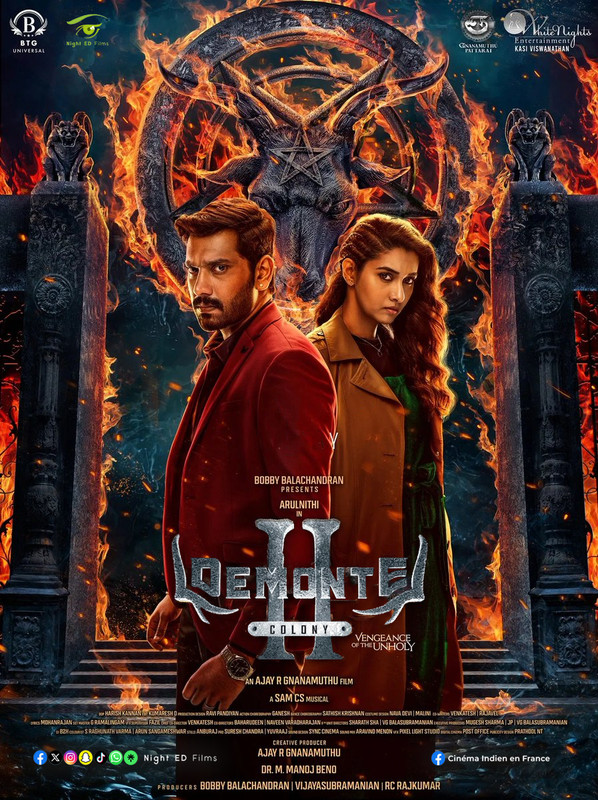 Demonte Colony 2 (2024) Tamil WEB-DL x265 HEVC 1080p 720p 480p ESub