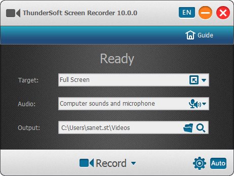 ThunderSoft Screen Recorder 10.9