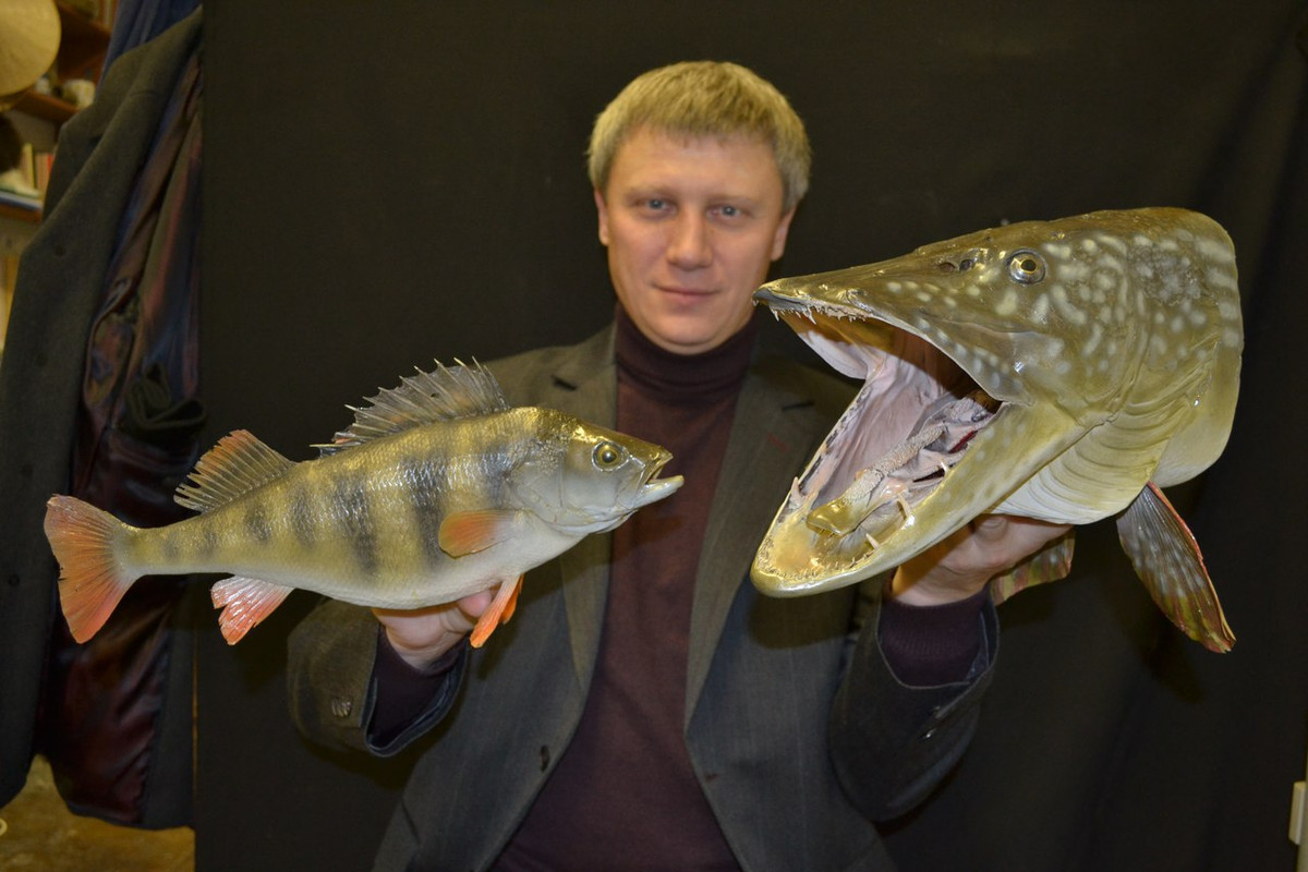 Красивая рыба есть.