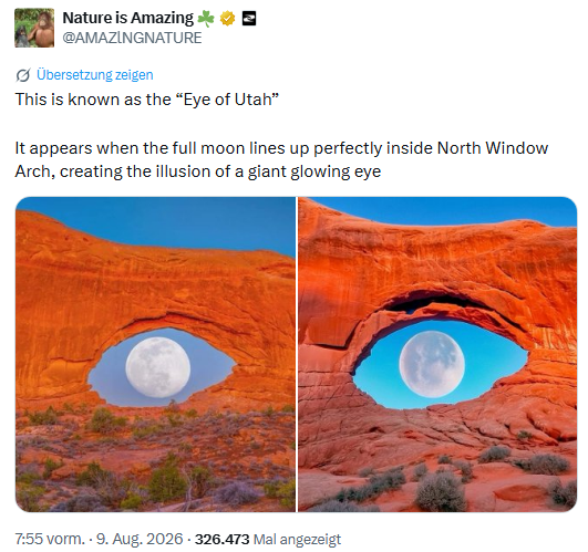Das Auge Utahs Das Auge Utahs