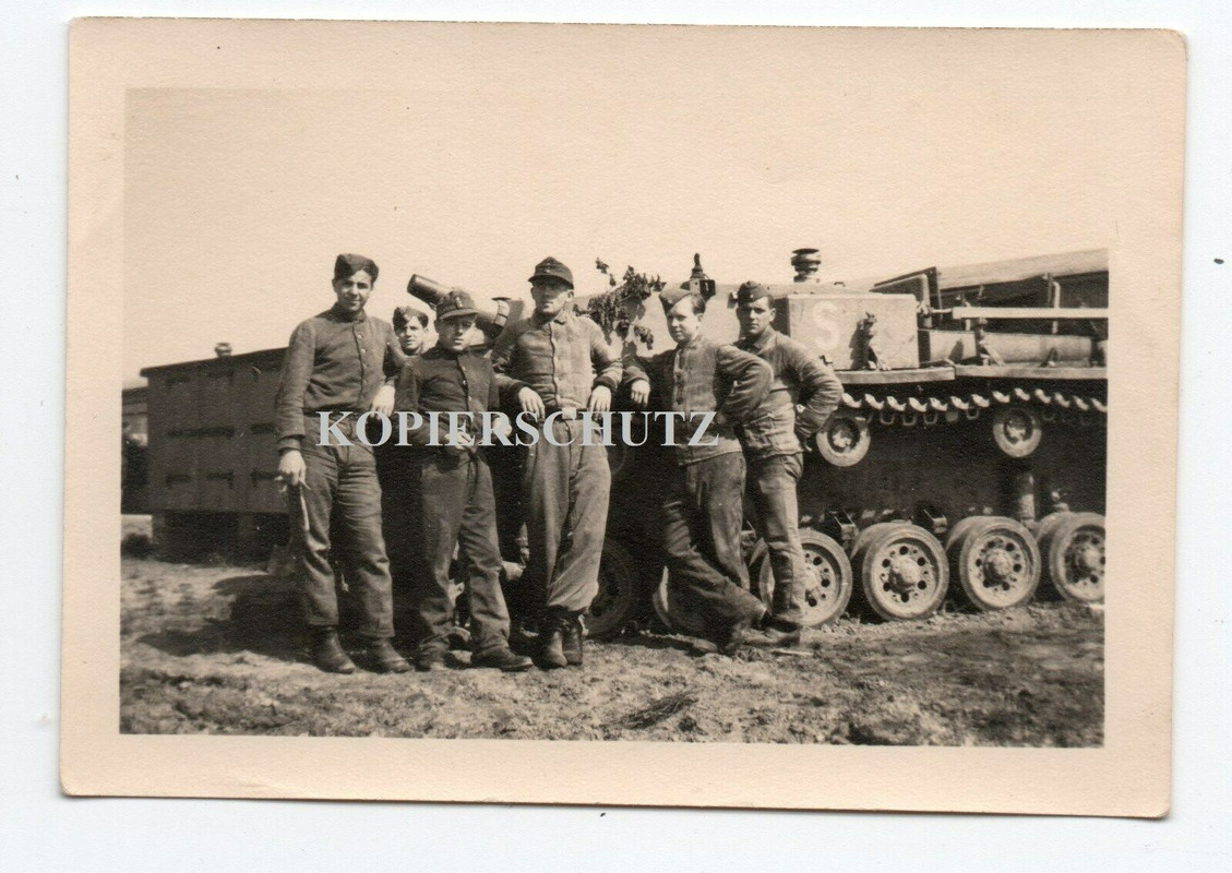 Russland SDkfz Panzer Tank Sturmgeschütz Emblem Kennung Panzerso