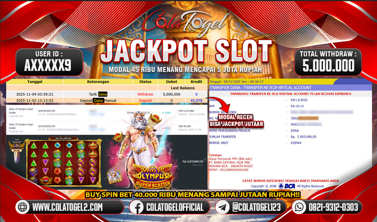 JACKPOT SLOT GACOR!!