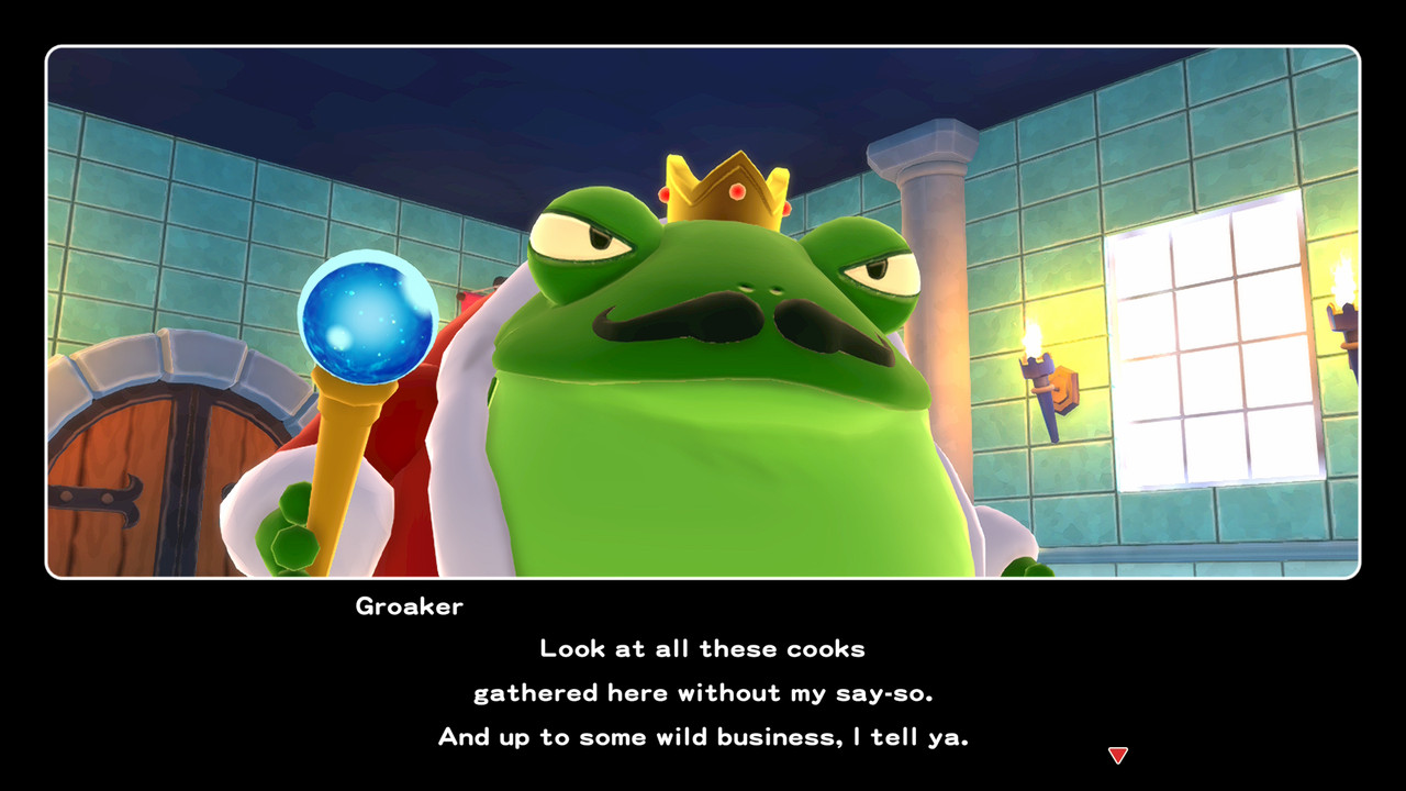 Dark Emperor Groaker's first appearance in Ripple Island