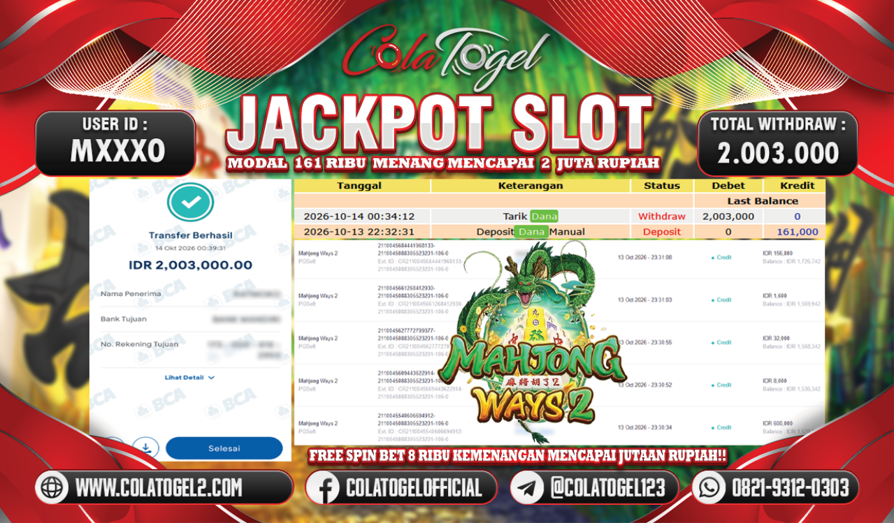 JACKPOT SLOT GACORR !!!