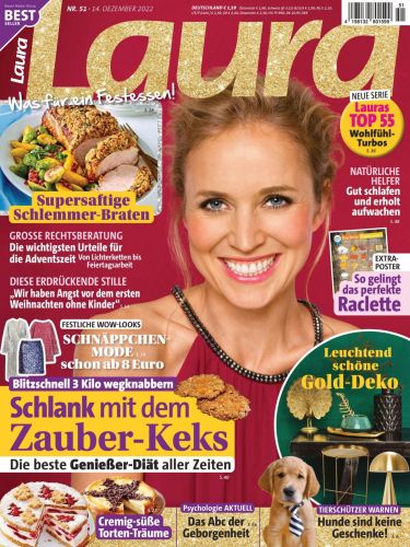 Cover: Laura Frauenzeitschrift No 51 vom 14  Dezember 2022