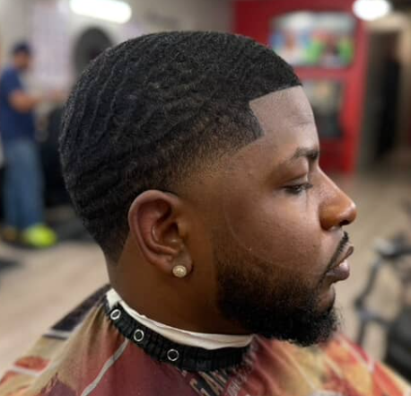Professional haircut and styling example 5