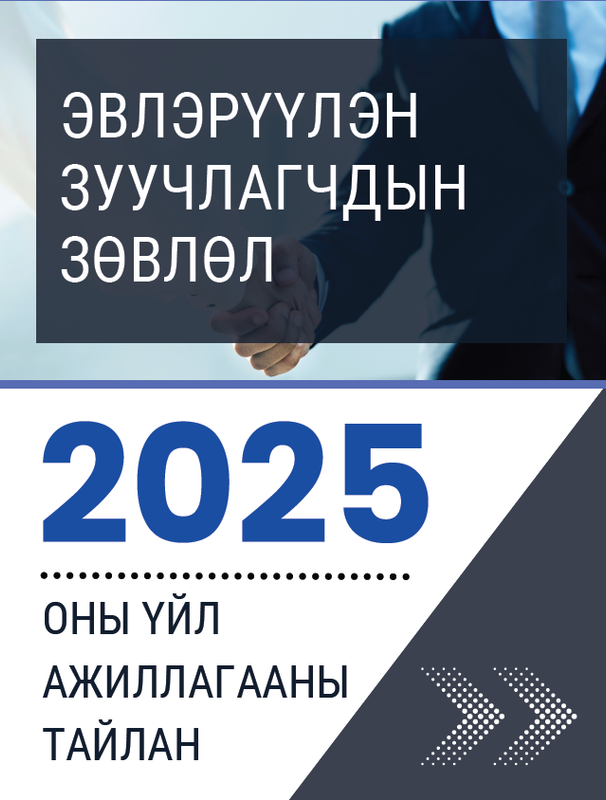 Эвлэрүүлэн зуучлагчдын зөвлөлийн 2025 оны үйл ажиллагааны тайлан