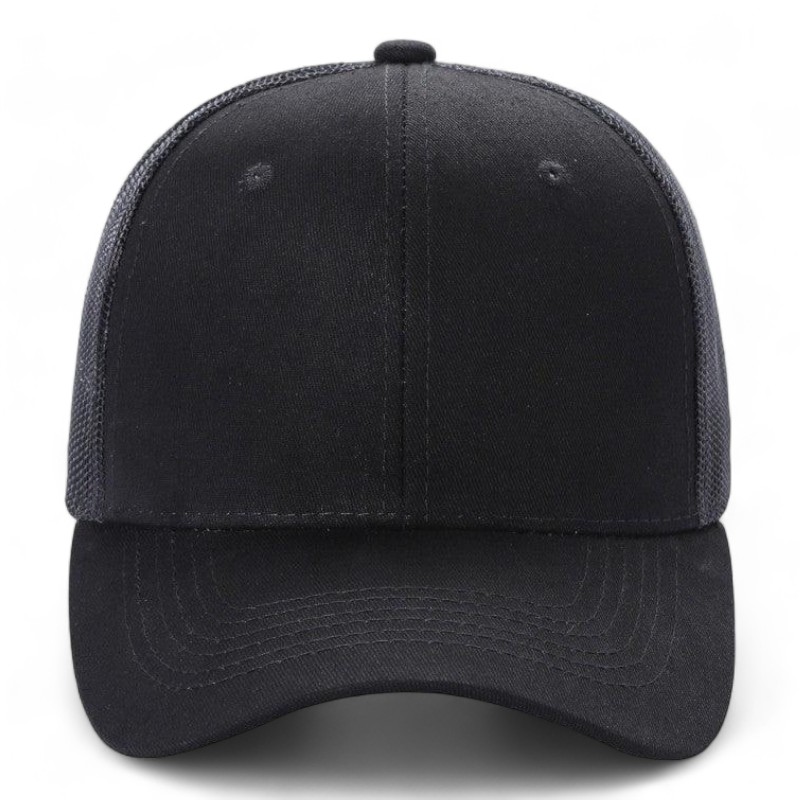 Mesh trucker hat snapback adjustable