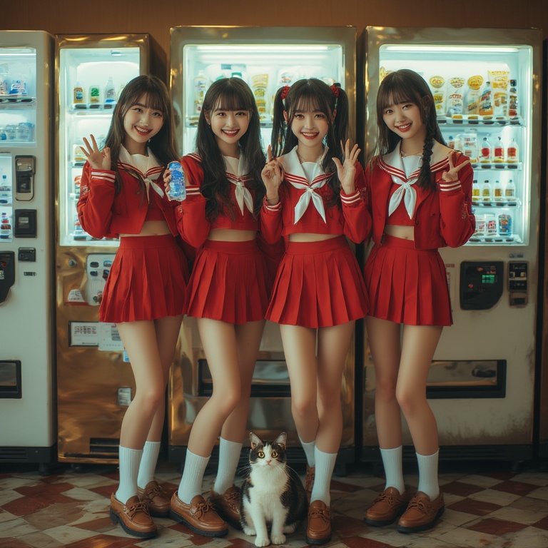 Four-young-Asian-women-20s-pos-(34)