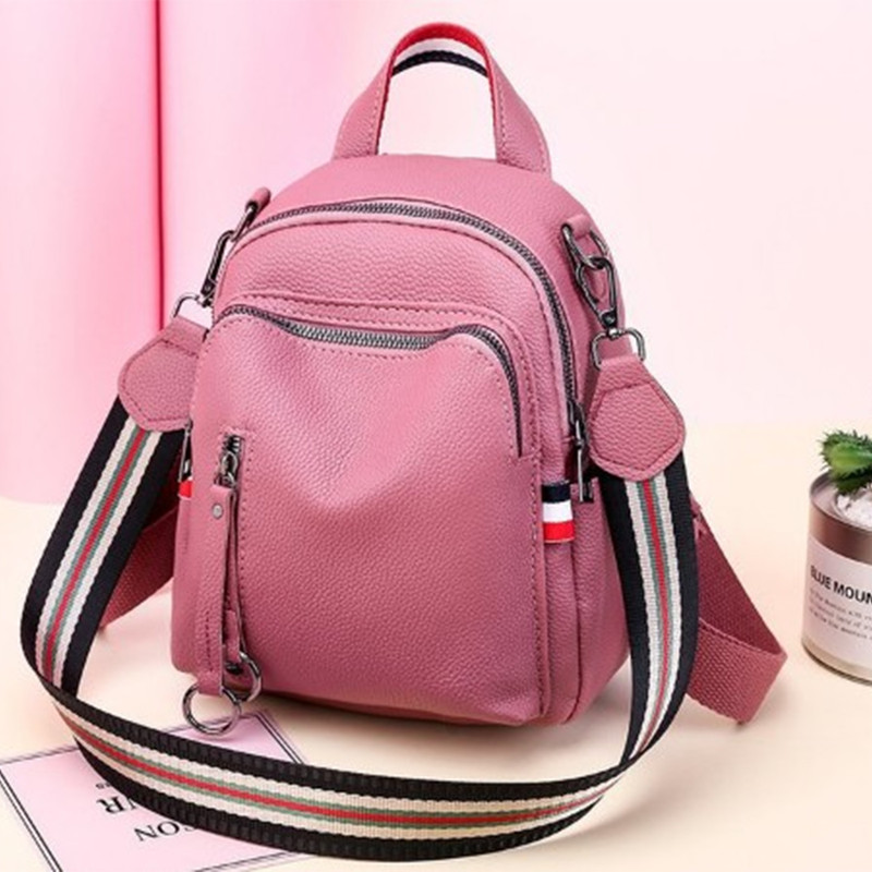バックパック・リュック Marithe + Francois Girbaud CLASSIC LOGO BUCKLE BACKPACK pink Marithe Francois Girbaud CLASSIC LOGO BUCKLE BACKPACK p