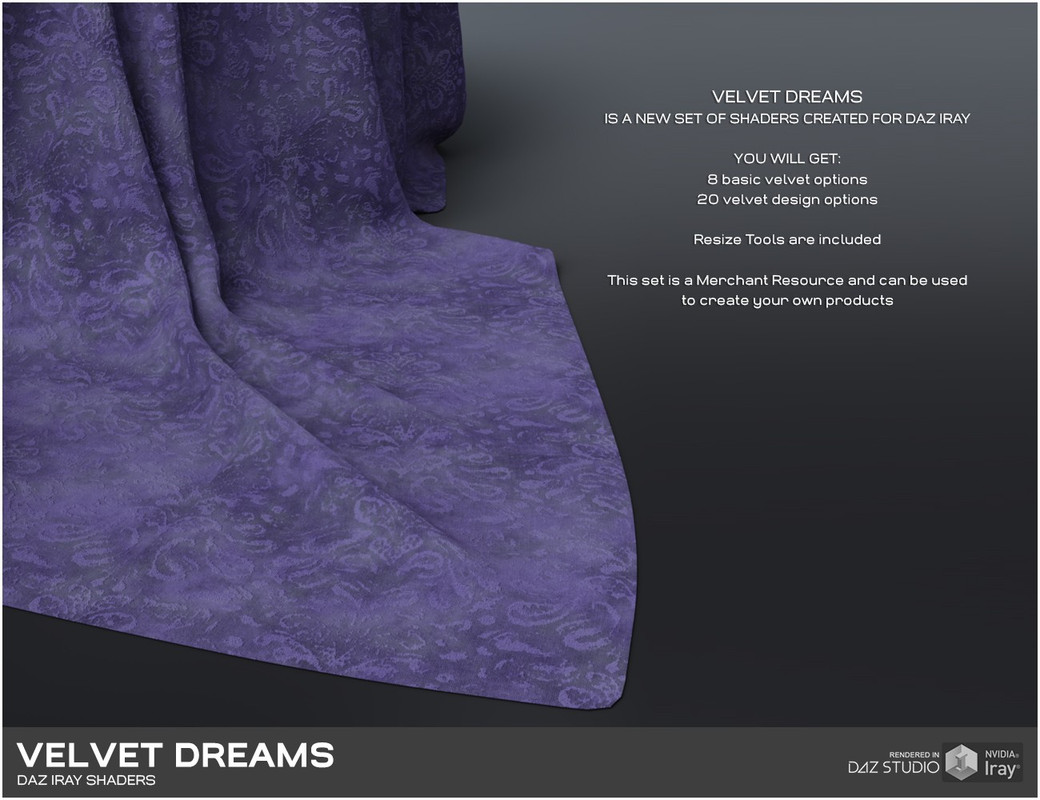 Daz Iray – Velvet Dreams