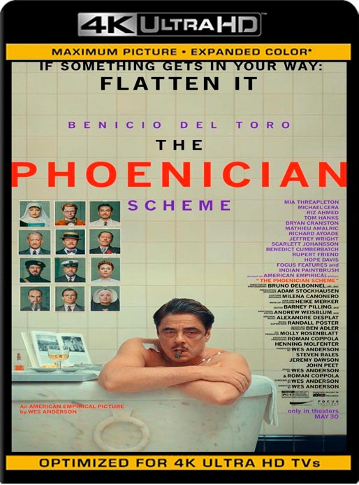 El Esquema Fenicio (2025) WEB-DL 4K HDR10 2160p Latino [GoogleDrive]