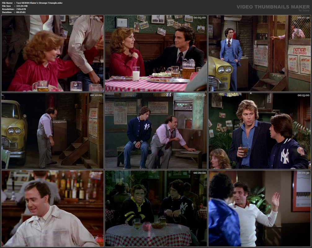 Taxi S03E04 Elaine's Strange Triangle.mkv