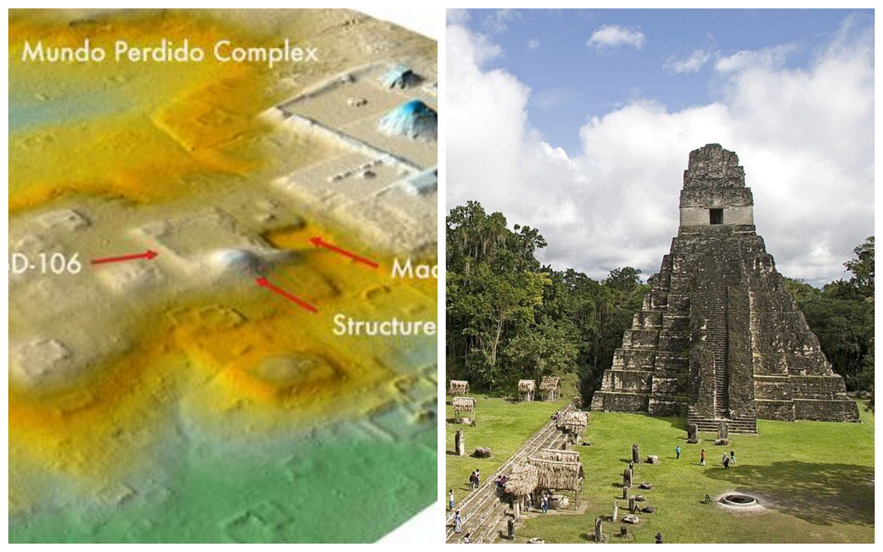 Arqueólogos descubren ciudadela oculta en Tikal, antigua ciudad maya de Guatemala