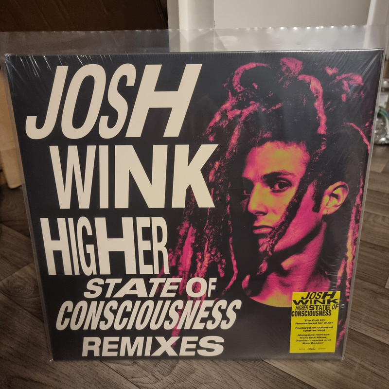 vinyle 2024 josh wink higher state of consciousness