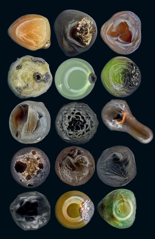 colecci�n fotograf�as micrometeoritos stardust